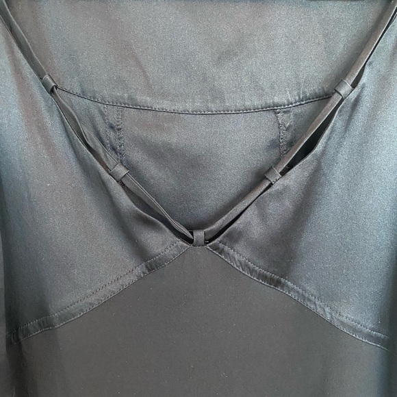 DVF black silk LBD size 6 - Picture 6 of 8